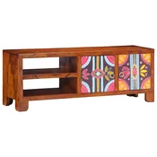 TV ormaric Višebojni 110x30x40 puno drvo bagrem
