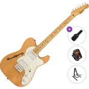 Fender Squier Classic Vibe 70s Telecaster Thinline Basic SET Natural Elektricna gitara