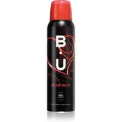 B.U. Heartbeat deodorant v pršilu za ženske 150 ml