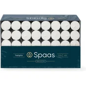 shumee Svečke Spaas čajne svečke v škatli s 120 kosi, 6 ur, bele