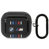 shumee Ovitek za AirPods 3 BMW z večbarvnimi linijami, črn