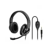 HAMA Žicne slušalice HS-P350 (Crne) 3.5mm (cetvoropolni), 20Hz - 20KHz, 100dB, 40mm