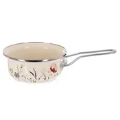 shumee Emajliran lonec Lonec z dolgim ročajem Tradicionalni 14 cm 650 ml
