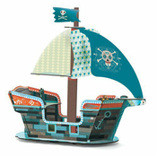 Djeco piratska ladja 3D