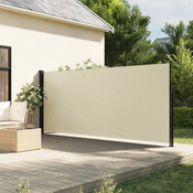 Uvlaciva bocna tenda krem boje 160 x 600 cm
