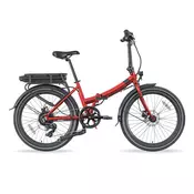 Legend eBikes Obnovljeno - kot novo - LEGEND Siena reconditionné – zložljivo električno kolo 24”, rdeče, do 90 km, (5000158832)