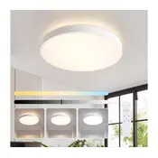 Brilagi - prigušiva LED svetiljka GLASS POOL DOUBLE LED/48W/230V 40 cm bela + daljinski upravljac