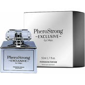 Phero Strong Exclusive moški parfum s feromonima močna in hipnotizirajoča dobiti več pozornosti da se v svoji koži počutite bolj vzbujajte zaupanje stike bodite avtoriteta 50ml
