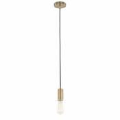 ITALUX DS-M-038 antikni mesing - luster na sajli MODERNA 1xE27/60W/230V bronza
