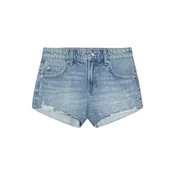 Bershka Kavbojke Brillos moder denim