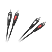 CABLETECH Povezovalni kabel RCA 2x - RCA 2x 1m Eco-line
