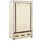 Vidaxl Garderobna omara 87x49x159 cm iz blaga