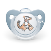Silikonska duda varalica s kutijom NUK - Disney, Tigar, 6-18 mjeseci