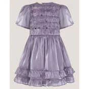 Monsoon Children Haljina za devojcice Organza, Ljubicasta