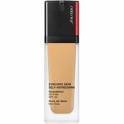 Shiseido Synchro Skin Self-Refreshing Foundation dolgoobstojen tekoči puder SPF 30 odtenek 340 Oak 30 ml