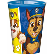 Stor PLASTIČNA SKODELICA PAW PATROL 260 ML, MODRA