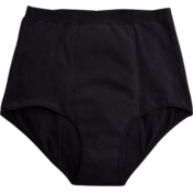 Imse High Waist Periodenslip Medium Flow črne - XXL