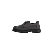BIRKENSTOCK Čevlji na vezalke Highwood temno siva