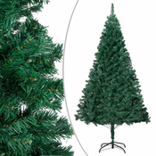 Umjetno božicno drvce s gustim granama zeleno 150 cm PVC