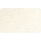 Villeroy & Boch Manufacture Rock Plitvi krožnik 28x14 cm, bel