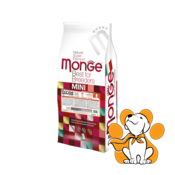 Monge Best For Breeders Bwild Grain Free, Mini Adult, Duck 15kg, Sa Pacetinom