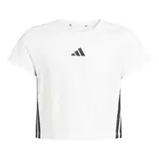 ADIDAS MAJICA JG 3S BABY TEE WHITE/BLACK DJEVOJCICE
