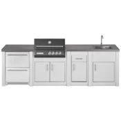 Grandpro Letna kuhinja ALUMINIJ 310 Bela [SWCX3SFDD1]