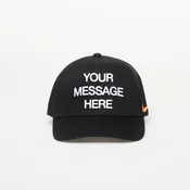Čepica Nike Rise Your Message Here Structured A-Frame Cap Black/ White/ Safety Orange M/L