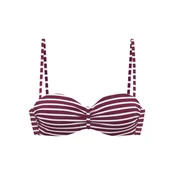 VENICE BEACH Bikini zgornji del bordo / bela