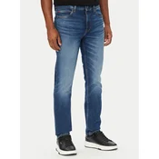 HUGO Jeans hlače HUGO 708 50561260 Mornarsko modra Slim Fit