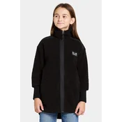 Otroški pulover Didriksons AMPERE KIDS FZ L črna barva, 505678