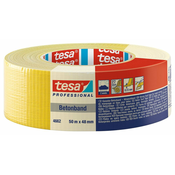Tesa Traka za popravak Textile repair tape 4662 Betonband, 50 m x 48 mm, yellow