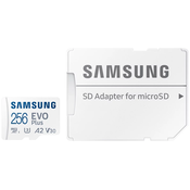 Samsung micro SDXC 256GB EVO Plus card + SD adapter