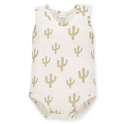 Pinokio Kidss Free Soul Sleeveless Bodysuit Ecru/Print