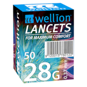 Wellion lancete 28G, 50kos