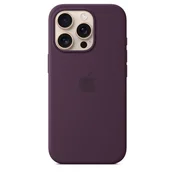 Apple silikonski ovitek z MagSafe za iPhone 16 Pro - sljiva