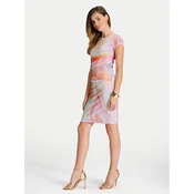 Swing Cocktail obleka 5AI21200 Pisana Slim Fit