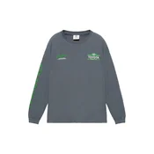 Pull&Bear Majica TOYOTA temno siva/zelena/bela