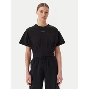 Alpha Industries Majica Waisted 148070 Črna Regular Fit