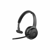 V7 HB605M naglavne slušalice i slušalice s ugrađenim mikrofonom Bežično Ručni Ured / pozivni centar USB Tip-C Bluetooth Crno, Sivo