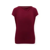 CURARE Yogawear Funkcionalna majica bordo
