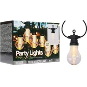 ProGarden Lahka veriga KO-LE2100200 zunanja LED PARTY 10 žarnic
