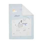 Kikka Boo Super soft sherpa baby cebence 80x110 Stripy Friends
