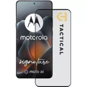 Tactical Glass Shield 5D kaljeno steklo za Motorola Signature Black