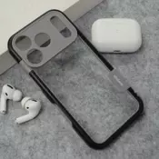 Maska Wolmtt Bumper za iPhone 17 Pro Max crna