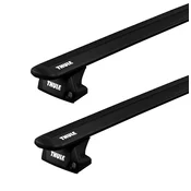 Strešni nosilec Thule z EVO WingBar Black Opel Combo Life 5-dr MPV z vgrajenimi vzdolžnimi nosilci 19+