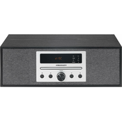 CD player Crosley - Finn, crno/sivi