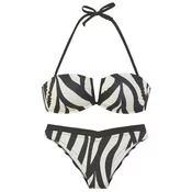 FRENCH CONNECTION Bikini črna/bela