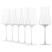 6-piece champagne glass set, crystalline glass, 312ml, The Moment -