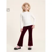 Sinsay - Rebrasta bluza sa polurolkom - krem